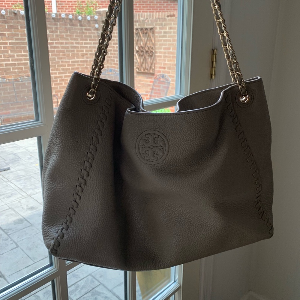 Tory Burch Gray Purse